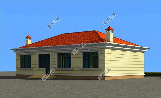 農(nóng)村5間平房格局圖片，簡(jiǎn)單實(shí)用，農(nóng)村建房就要這樣建