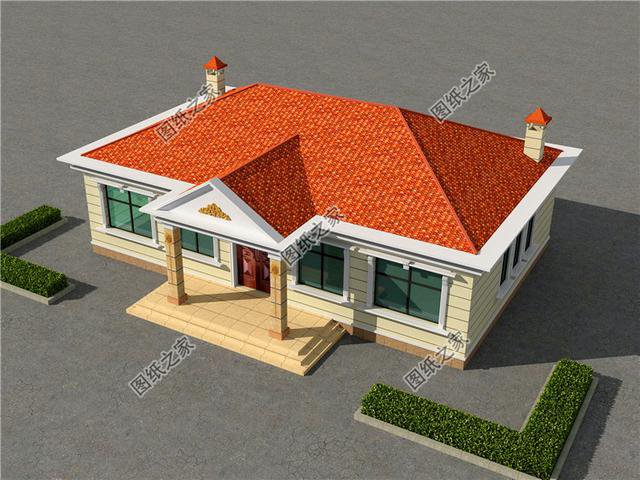 農(nóng)村5間平房格局圖片，簡(jiǎn)單實(shí)用，農(nóng)村建房就要這樣建