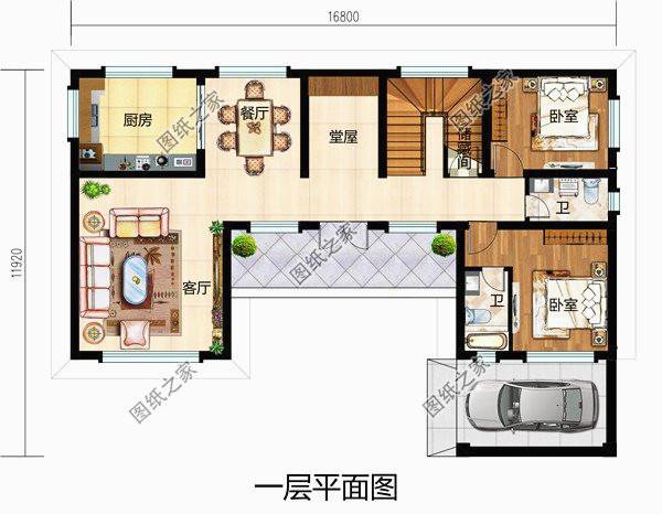 3款鄉(xiāng)下自建二層房圖片，尤其是最后一套，我最喜歡它