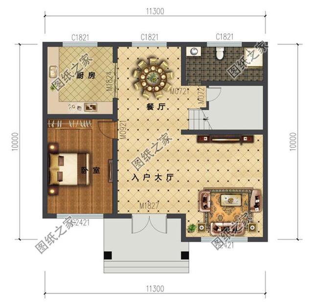 四款鄉(xiāng)下自建二層房圖片，回家建一棟，經(jīng)濟(jì)又實(shí)用