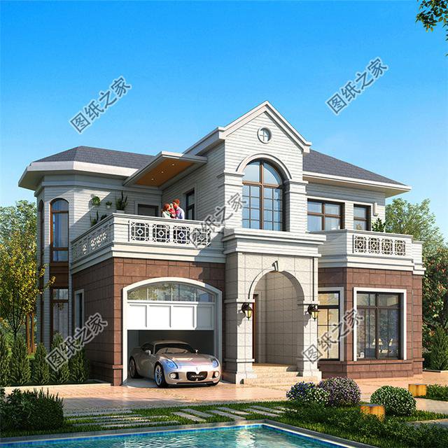 四款鄉(xiāng)下自建二層房圖片，回家建一棟，經(jīng)濟(jì)又實(shí)用