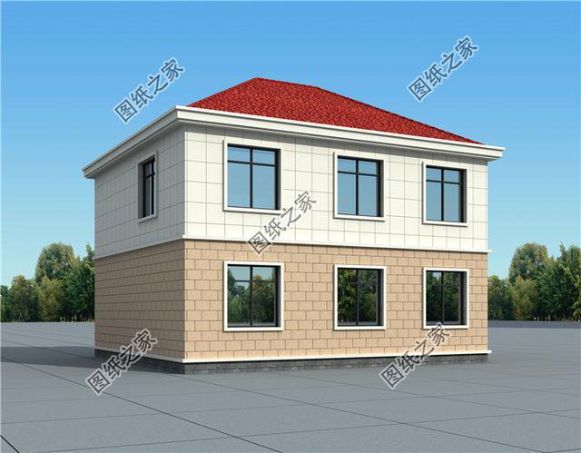 四款鄉(xiāng)下自建二層房圖片，回家建一棟，經(jīng)濟(jì)又實(shí)用