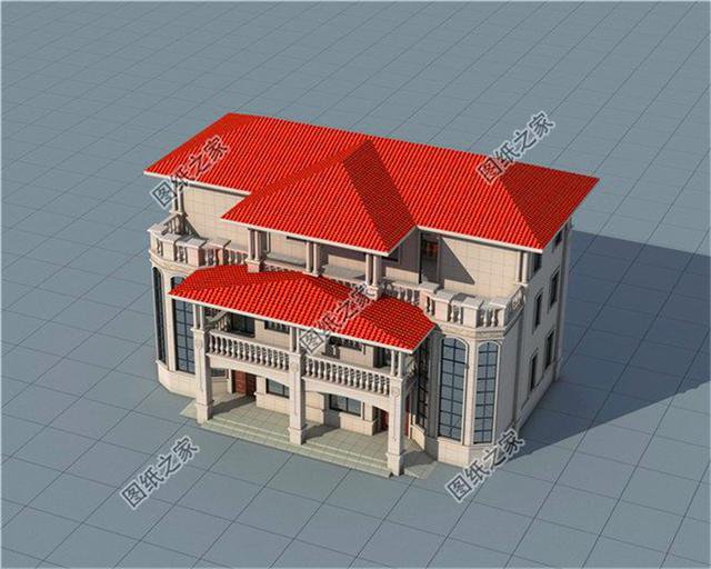 農(nóng)村最新款三層雙拼別墅，家里倆兄弟再也不用爭(zhēng)了，鄰居都羨慕