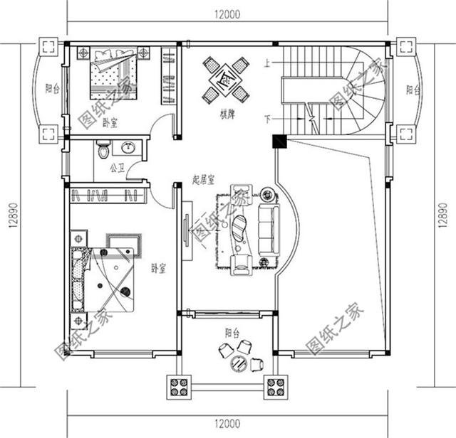 新款四層自建房外觀圖，不僅外觀好看，室內(nèi)布局更是沒話說