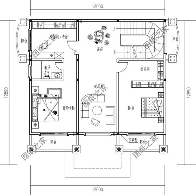 新款四層自建房外觀圖，不僅外觀好看，室內(nèi)布局更是沒話說