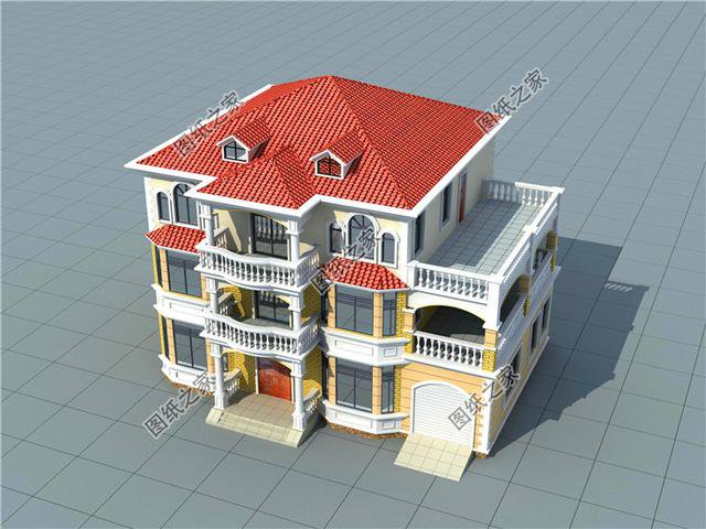 三套農(nóng)村四間三層自建房圖，看看哪一套更符合您的審美