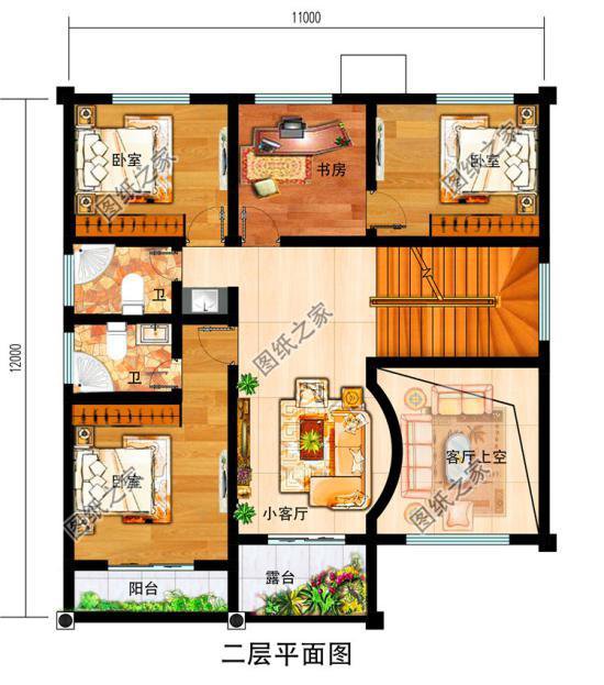 這三款二層半復(fù)式別墅設(shè)計(jì)圖，建出來我給打99分，多一分都怕你驕傲
