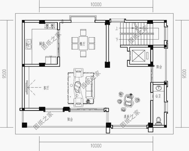 80至90平米農(nóng)村自建房設(shè)計(jì)圖，小戶型，80、90后的最愛