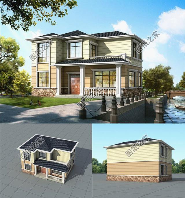 80至90平米農(nóng)村自建房設(shè)計(jì)圖，小戶型，80、90后的最愛