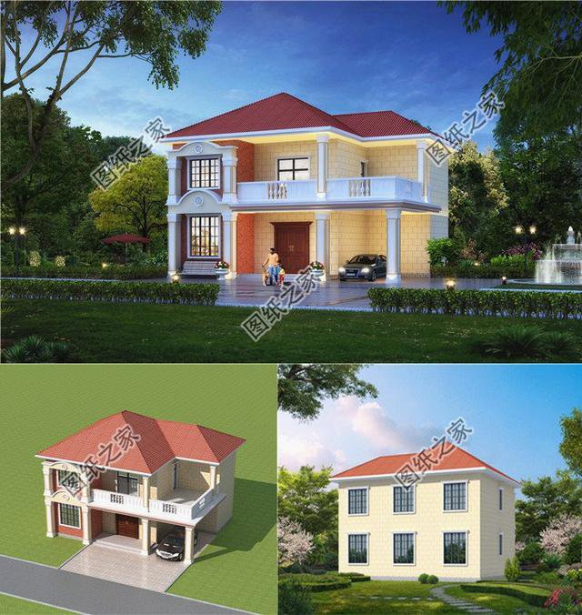 80至90平米農(nóng)村自建房設(shè)計(jì)圖，小戶型，80、90后的最愛