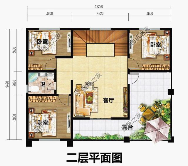 80至90平米農(nóng)村自建房設(shè)計(jì)圖，小戶型，80、90后的最愛