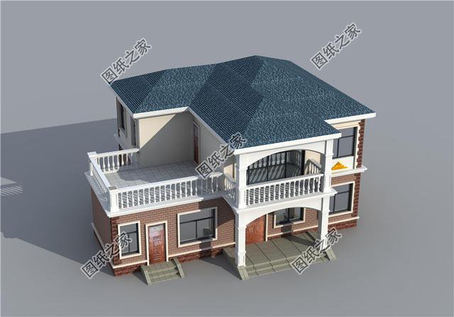 25萬(wàn)農(nóng)村二層自建房效果圖，我喜歡第三套，你喜歡哪個(gè)?