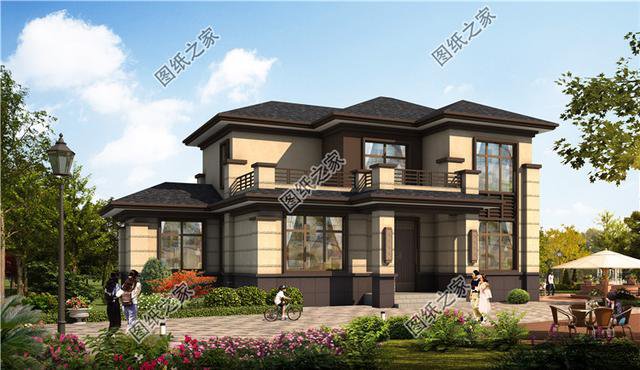 25萬(wàn)農(nóng)村二層自建房效果圖，我喜歡第三套，你喜歡哪個(gè)?