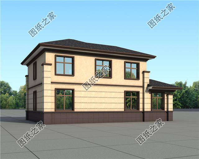 25萬(wàn)農(nóng)村二層自建房效果圖，我喜歡第三套，你喜歡哪個(gè)?