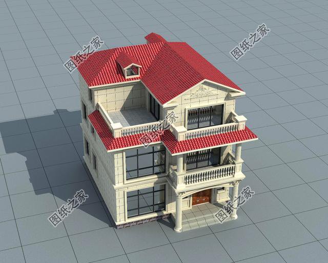 2024農(nóng)村新款三層別墅圖，包容性強(qiáng)，實(shí)用性高