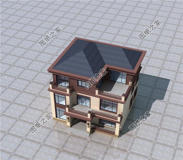 2024農(nóng)村新款三層別墅圖，包容性強(qiáng)，實(shí)用性高