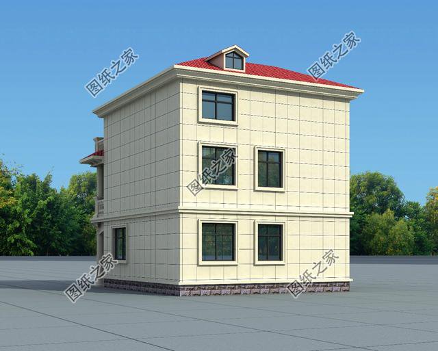 2024農(nóng)村新款三層別墅圖，包容性強(qiáng)，實(shí)用性高