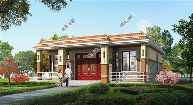  普通農(nóng)村建房設(shè)計圖分享，看完你還想在城里買房嗎？