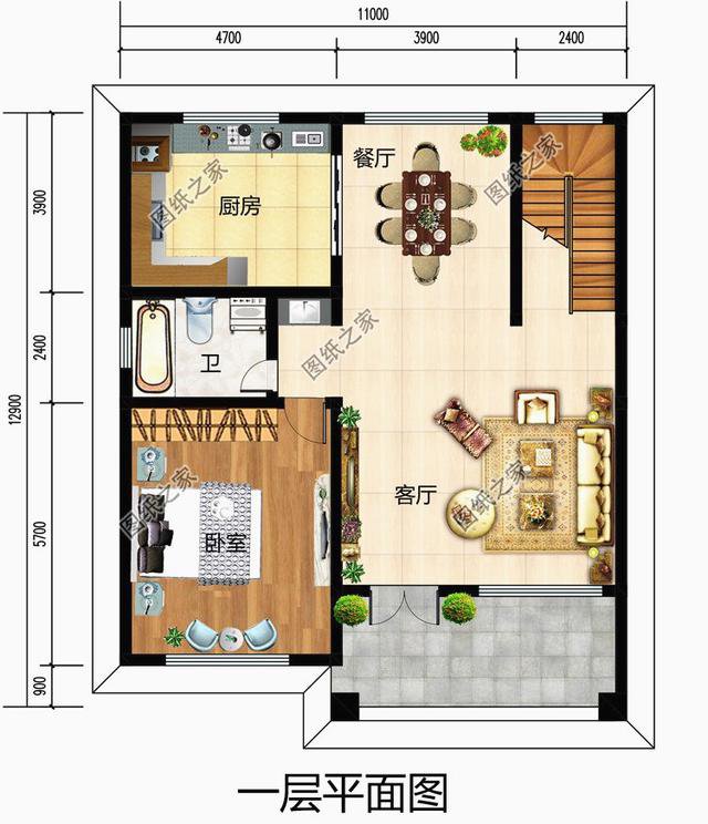 3款磚混二層別墅設(shè)計圖，收藏圖紙拿回老家建房最好不過了