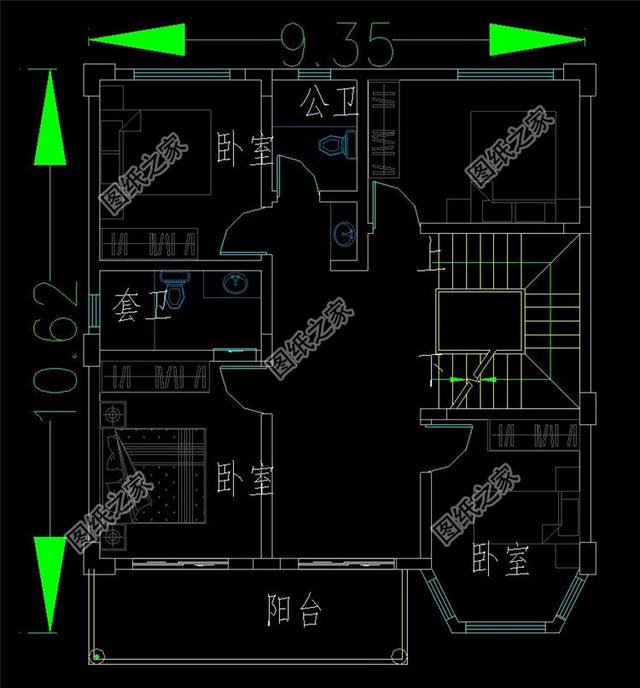 三層半自建房外觀圖，精致細(xì)膩，每個(gè)人的秘密花園