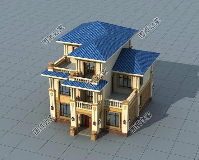 110平三層歐式別墅圖，回鄉(xiāng)建房好選擇，你喜歡哪套？