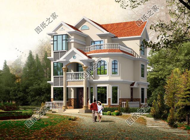 110平三層歐式別墅圖，回鄉(xiāng)建房好選擇，你喜歡哪套？