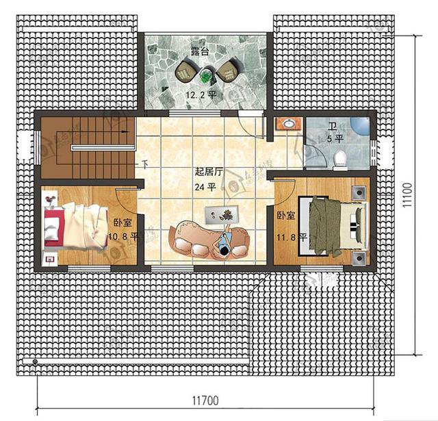 130平米農(nóng)村一層自建房圖，適合在老家建造，洋氣又實用