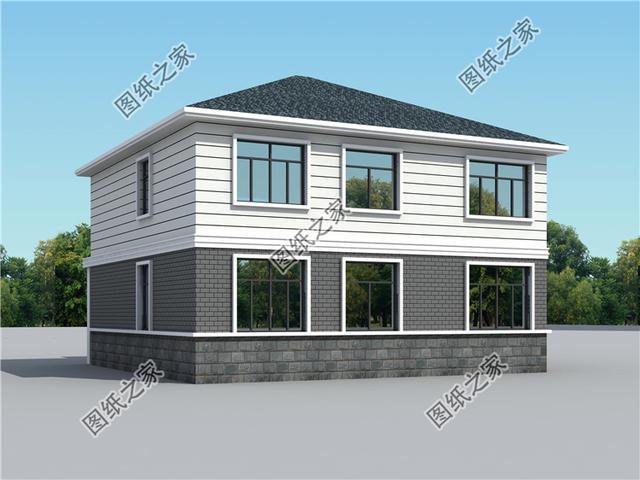 農(nóng)村二層小樓設(shè)計圖，現(xiàn)代農(nóng)村一定要建造的，你還不看看