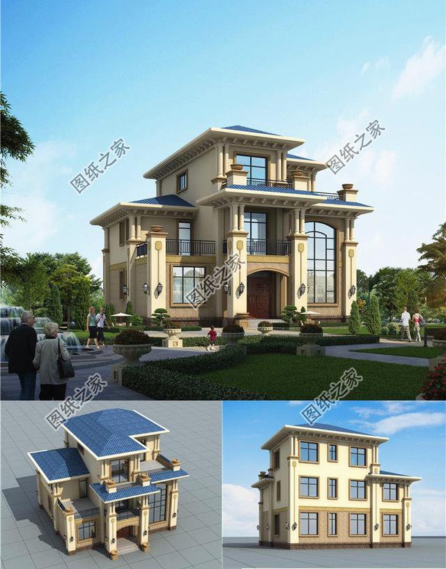 二層半帶露臺自建房圖片，種花養(yǎng)魚，燒烤賞月，好不愜意！