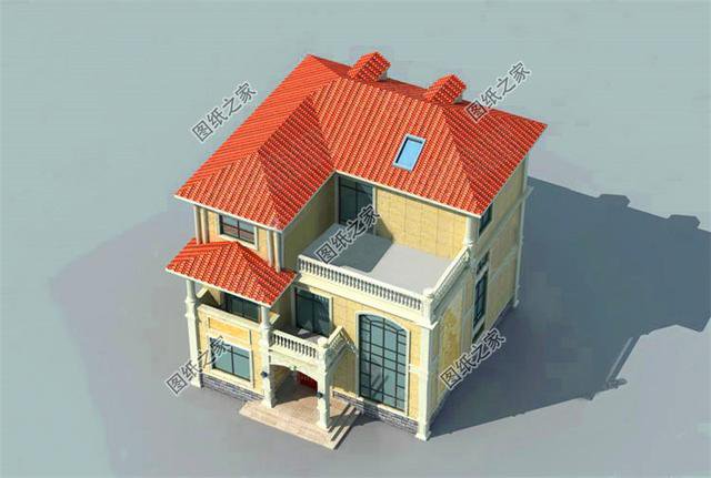 占地120平方米兩層半房屋設(shè)計圖，簡直就是農(nóng)村自建房中的潮流