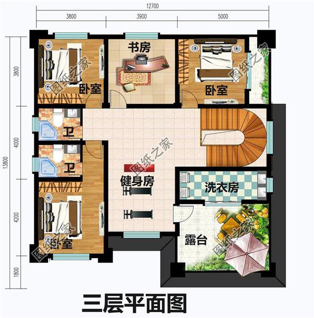 看這三款農(nóng)村新中式三層樓房圖片，極具中國(guó)風(fēng)，農(nóng)村土豪的專屬別墅