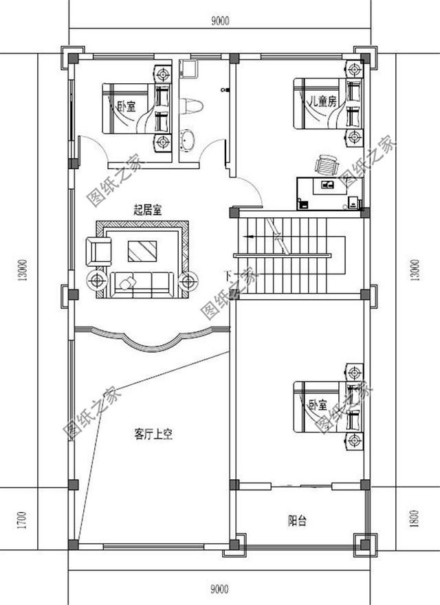 農(nóng)村自建四層漂亮樓房圖，外觀氣派，選一套回家建造吧！