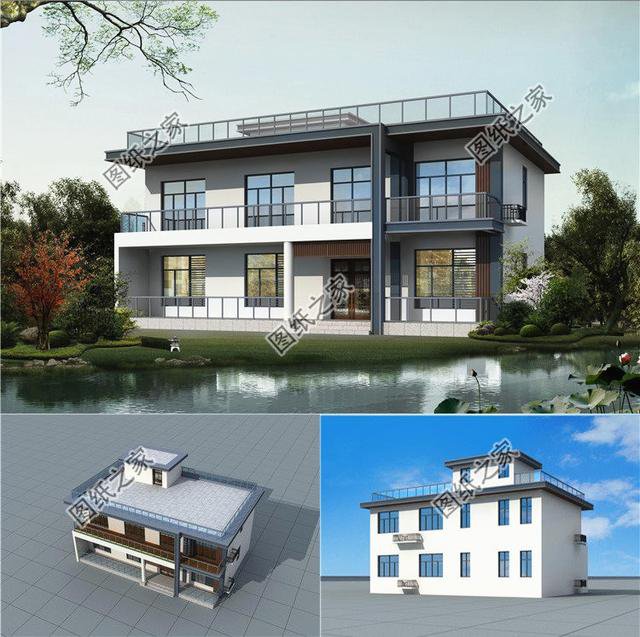 百看不厭的二層現(xiàn)代風(fēng)格別墅，農(nóng)村建房新篇章，見證不一樣的美