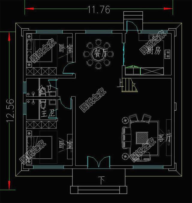 3套農(nóng)村三層樓房設計圖，讓你蓋房無憂，效果圖+戶型圖