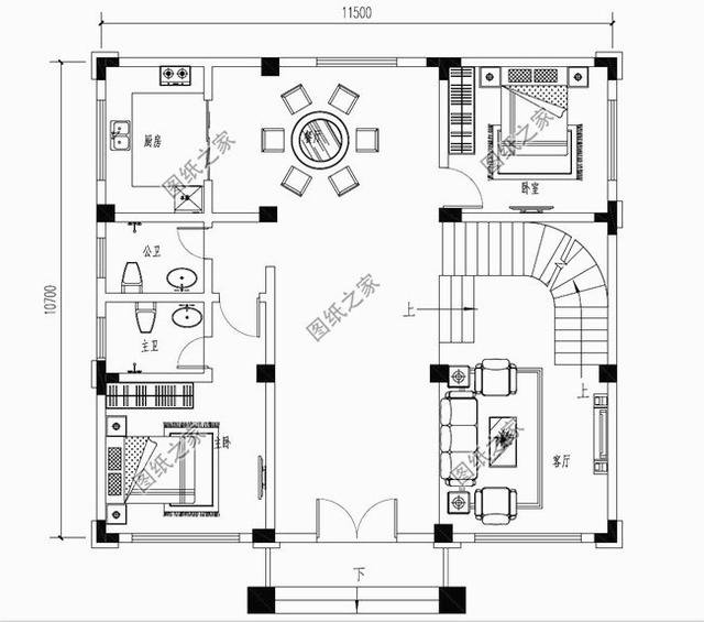 新農(nóng)村三層房子圖片，精致安全，想要在村里建房的有服氣了