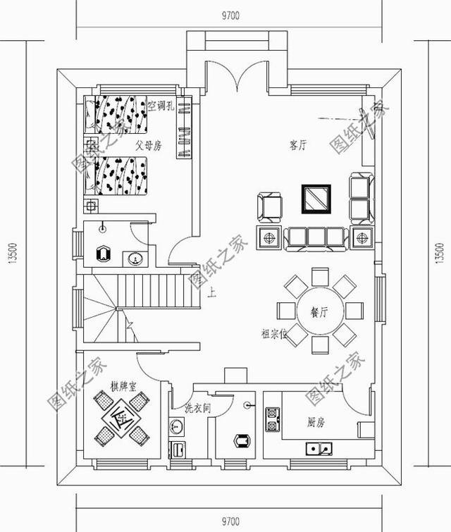 新農(nóng)村三層房子圖片，精致安全，想要在村里建房的有服氣了