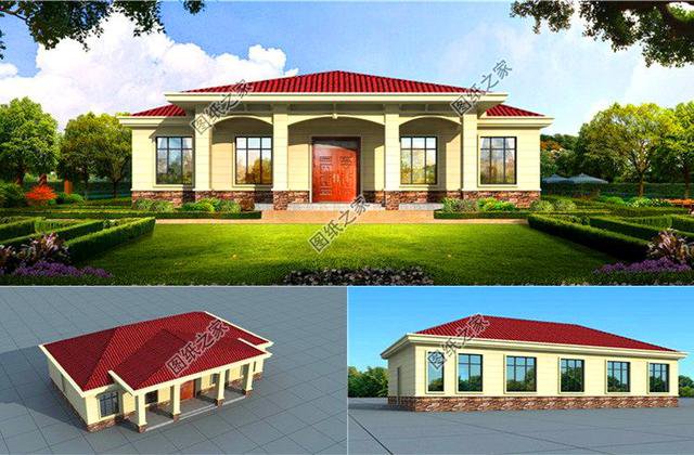 三款農(nóng)村平房歐式裝修風(fēng)格，家里人看了笑的合不攏嘴