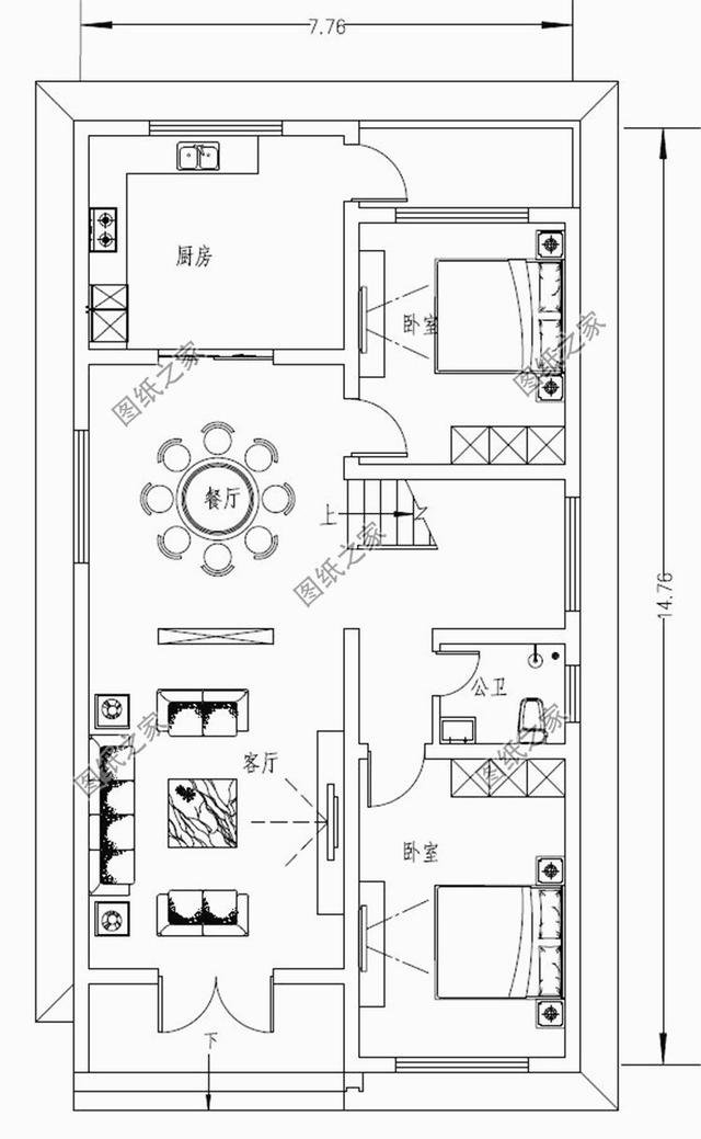 農(nóng)村四層自建房效果圖，蓋起來毫不遜色，高端大氣上檔次