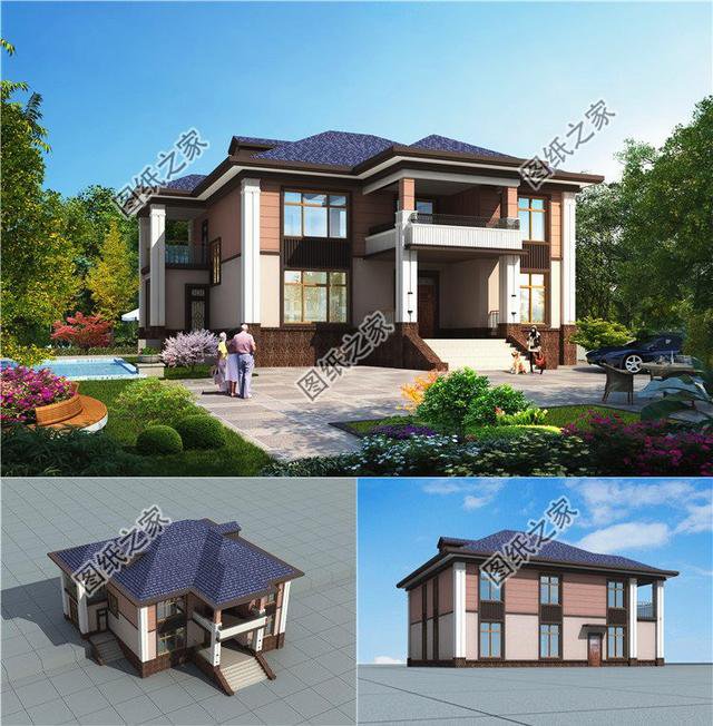 農(nóng)村自建房二層復(fù)式戶型任你挑選，這三款最受歡迎，只想說，真好看