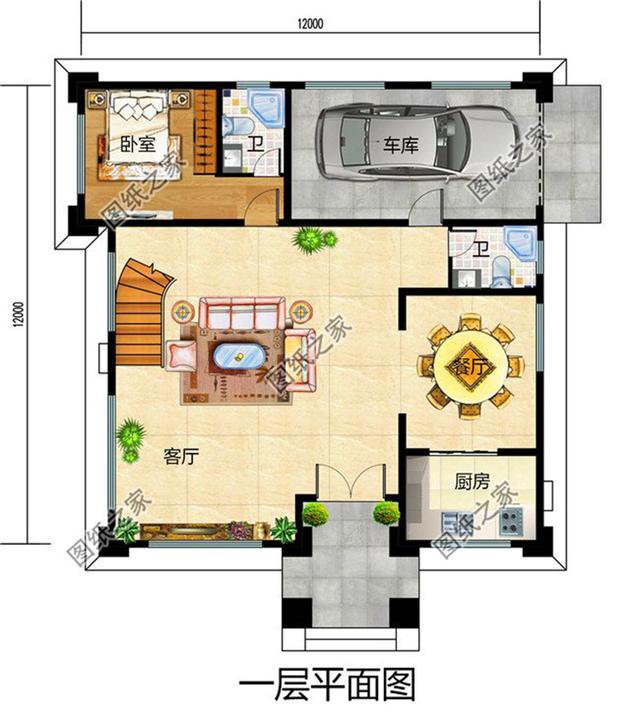 超火的南方農(nóng)村三層半房屋圖，這樣的別墅誰敢說不好看，你肯定沒見過