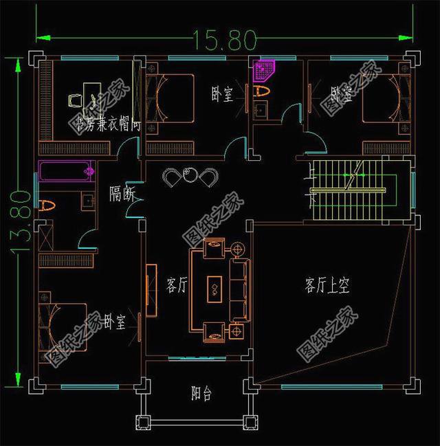 3款歐式風格鄉(xiāng)村別墅效果圖，適合農村建房的你，有全套圖紙