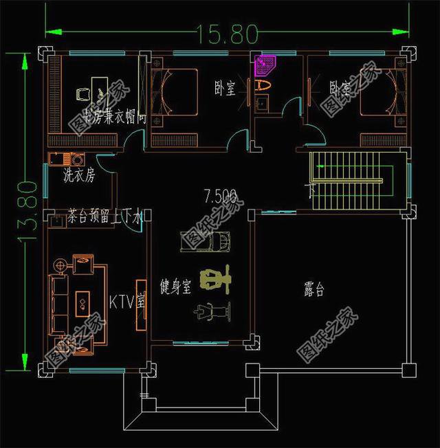 3款歐式風格鄉(xiāng)村別墅效果圖，適合農村建房的你，有全套圖紙