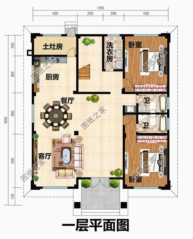 獨(dú)棟三層別墅設(shè)計(jì)圖，建成太氣派，讓鄰居羨慕去吧