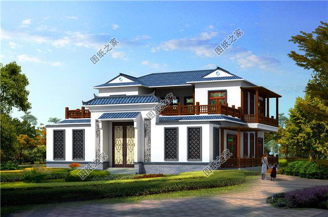 三款農(nóng)村自建小四合院圖，這才是咱們老百姓該住的房子，太美了