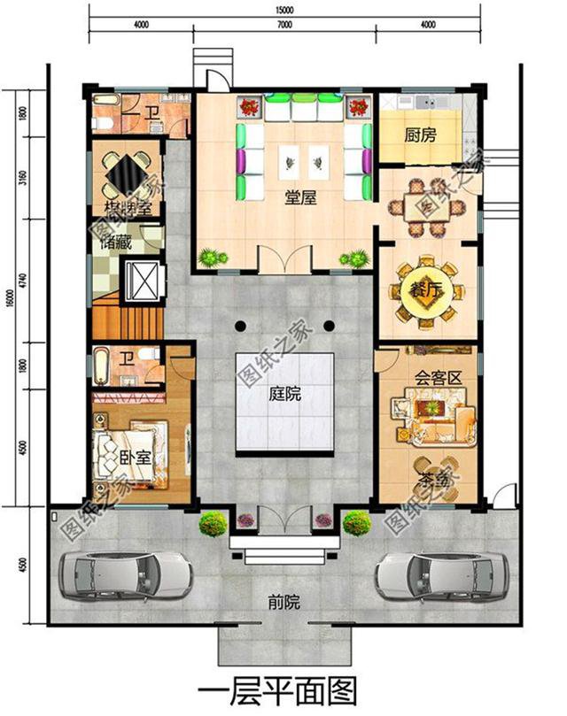 三款農(nóng)村自建小四合院圖，這才是咱們老百姓該住的房子，太美了