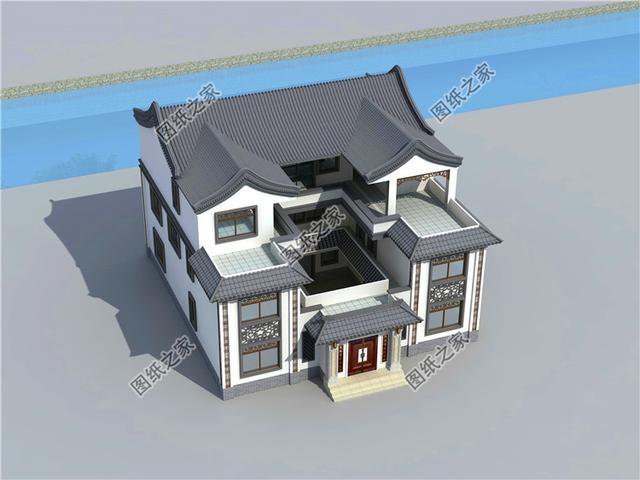 三款農(nóng)村自建小四合院圖，這才是咱們老百姓該住的房子，太美了