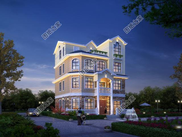 120平普通農(nóng)村建房設計圖，造型完美，農(nóng)村建房最明確的選擇