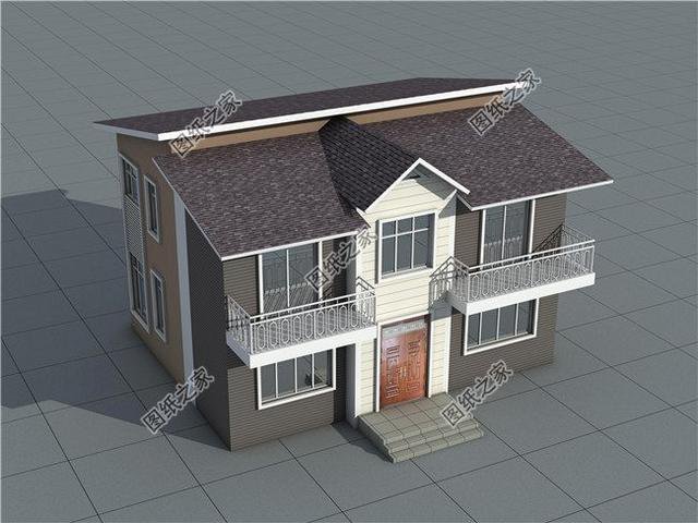 120平普通農(nóng)村建房設計圖，造型完美，農(nóng)村建房最明確的選擇