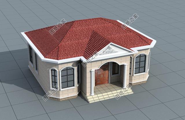 120平普通農(nóng)村建房設計圖，造型完美，農(nóng)村建房最明確的選擇