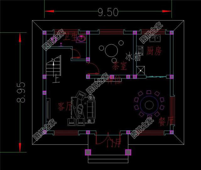2024年新款三層別墅設(shè)計圖紙，功能齊全，讓農(nóng)村房屋變的不在普通
